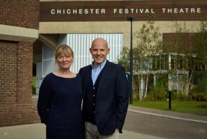 2. Chichester Festival Theatre's Executive Director Rachel Tackley and Artistic Director Daniel Evans. Photo by Tobias Key. IMG_5649