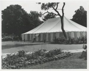 The Tent Studio space at Chichester Festival Theatre